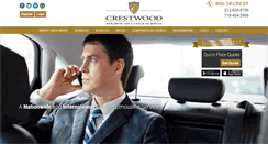 Desktop Screenshot of crestwoodlimo.com